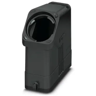 Grommet housing, size D25, PA, PG16, straight/angled, longitudinal bow locking, IP66, 1411347 - 1