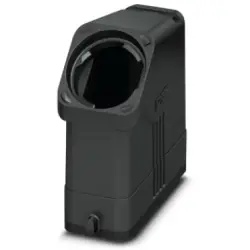 Grommet housing, size D25, PA, PG16, straight/angled, longitudinal bow locking, IP66, 1411347