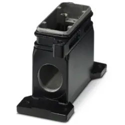 Surface mount housing, size B16, die-cast aluminum, 2 x M32, angled, screw locking, IP66/IP68/IP69, 1411054