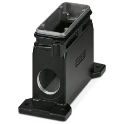 Surface mount housing, size B16, die-cast aluminum, 2 x M40, angled, screw locking, IP66/IP68/IP69, 1411886
