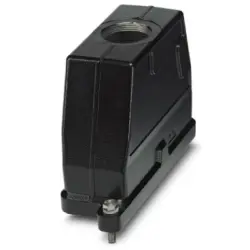 Grommet housing, size B24, die-cast aluminum, M32, straight, screw locking, IP66/IP68/IP69, 1411888