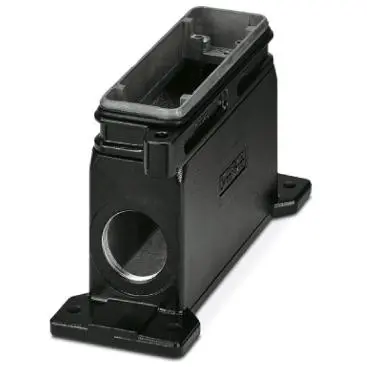 Surface mount housing, size B24, die-cast aluminum, 2 x M40, angled, screw locking, IP66/IP68/IP69, 1411063 - 1