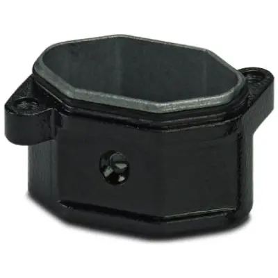 Surface mount housing, size D7, zinc die casting, screw locking, IP66/IP68/IP69, 1424637 - 1
