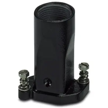 Grommet housing, size D7, zinc die casting, M25, straight, screw locking, IP66/IP68/IP69, 1424639 - 1