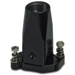 Grommet housing, size D7, zinc die casting, M20, straight, screw locking, IP66/IP68/IP69, 1424638