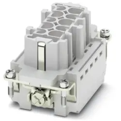 Socket contact insert, 10B, 3 pole, unequipped, crimp connection, with PE contact, 1405261
