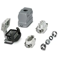 Connector kit, size B10, 10 pole + PE , IP65, 1409697