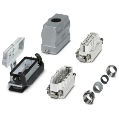 Connector kit, size B16, 16 pole + PE , IP65, 1409710 - 1