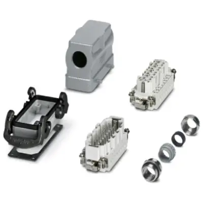 Connector kit, size B16, 16 pole + PE , IP65, 1409736 - 1
