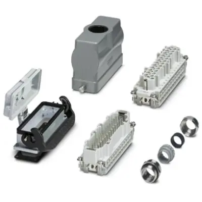 Connector kit, size B24, 24 pole + PE , IP65, 1409749 - 1