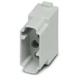 Pin contact insert, 4 pole, equipped, solder/crimp connection, 1417371
