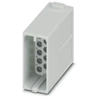 Pin contact insert, 17 pole, unequipped, crimp connection, 1414356 - 1