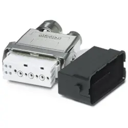 Grommet housing, size MOT, PA, PG16, straight, longitudinal bow locking, IP67, 1409066