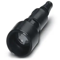 Pneumatic socket, with valve, inner hose diameter 3 mm for HC-M-PN3 module, 1663556