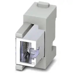 Socket contact insert, 8 pole, equipped, IDC connection, 1419886