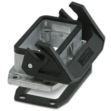 Surface mount housing, size B10, die-cast aluminum, PG16, straight, longitudinal bow locking, IP66/IP67, 1411320 - 1