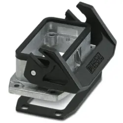 Surface mount housing, size B10, die-cast aluminum, PG16, straight, longitudinal bow locking, IP66/IP67, 1411320