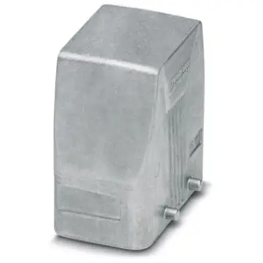 Grommet housing, size B10, die-cast aluminum, cross bow locking, IP66/IP67, 1419979 - 1