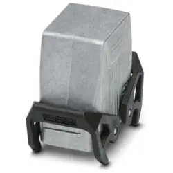 Grommet housing, size B10, die-cast aluminum, cross bow locking, IP66/IP67, 1420035