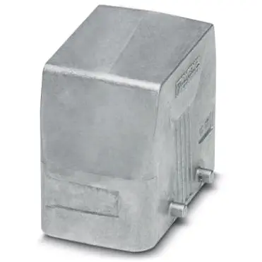 Grommet housing, size B10, die-cast aluminum, cross bow locking, IP66/IP67, 1419972 - 1