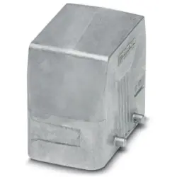Grommet housing, size B10, die-cast aluminum, cross bow locking, IP66/IP67, 1419972