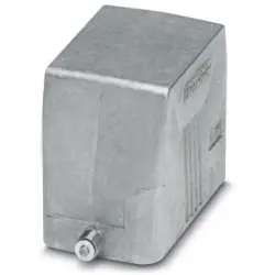 Grommet housing, size B10, die-cast aluminum, longitudinal bow locking, IP66/IP67, 1419902