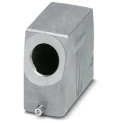 Grommet housing, size B16, die-cast aluminum, M32, angled, longitudinal bow locking, IP66/IP67, 1412679