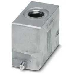 Grommet housing, size B16, die-cast aluminum, PG16, straight, longitudinal bow locking, IP66/IP67, 1412731