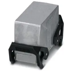 Grommet housing, size B16, die-cast aluminum, cross bow locking, IP66/IP67, 1420036