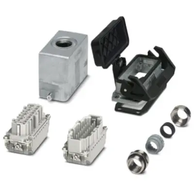 Connector kit, size B16, 16 pole + PE , IP66, 1416348 - 1