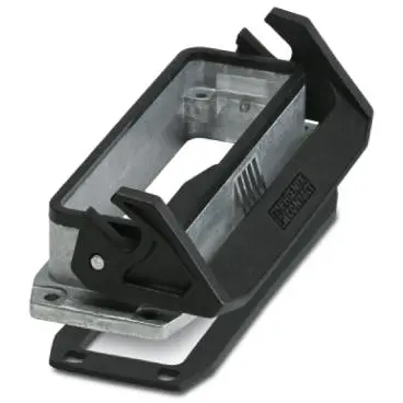 Surface mount housing, size B24, die-cast aluminum, PG16, straight, longitudinal bow locking, IP66/IP67, 1411329 - 1