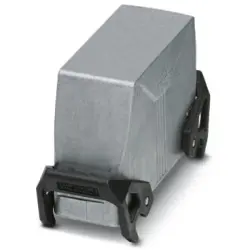 Grommet housing, size B24, die-cast aluminum, cross bow locking, IP66/IP67, 1420047