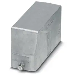 Grommet housing, size B24, die-cast aluminum, longitudinal bow locking, IP66/IP67, 1419937