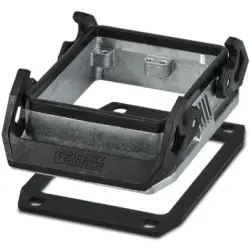 Surface mount housing, size B32, die-cast aluminum, longitudinal bow locking, IP66/IP67, 1424845
