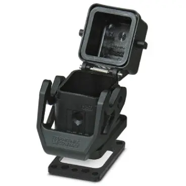 Surface mount housing, size D7, PA, longitudinal bow locking, IP66, 1419278 - 1