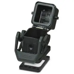 Surface mount housing, size D7, PA, longitudinal bow locking, IP66, 1419278