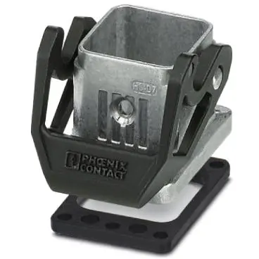 Surface mount housing, size D7, die-cast aluminum, longitudinal bow locking, IP66/IP67, 1419249 - 1