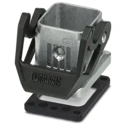 Surface mount housing, size D7, die-cast aluminum, longitudinal bow locking, IP66/IP67, 1419249