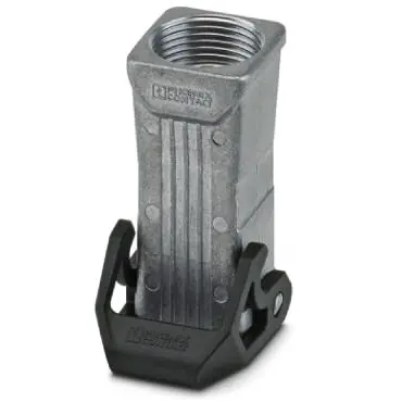 Grommet housing, size D7, die-cast aluminum, PG11, straight, longitudinal bow locking, IP66/IP67, 1419239 - 1
