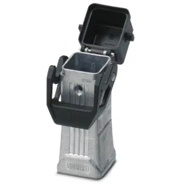 Grommet housing, size D7, die-cast aluminum, M25, straight, longitudinal bow locking, IP66/IP67, 1419247 - 1