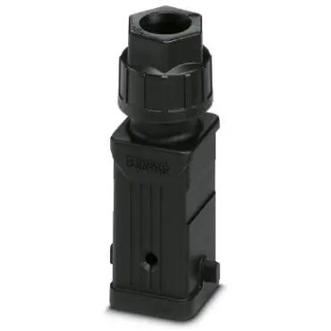 Grommet housing, size D7, PA, M20, straight, longitudinal bow locking, IP66, 1419255 - 1