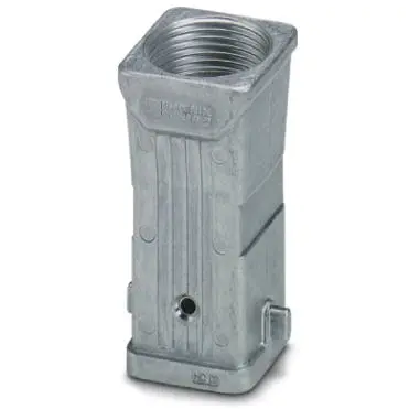 Grommet housing, size D7, die-cast aluminum, M25, straight, longitudinal bow locking, IP66/IP67, 1419231 - 1