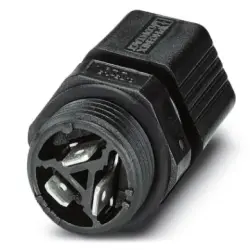 Panel feed through for circular connector, 1641594