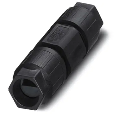 Cable connector, 4 pole, straight, 0.75-1.5 mm², IP65/IP67, 1585058 - 1