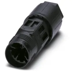 Cable connector, 4 pole, H shape, 1.0-2.5 mm², cable Ø 6 to 11 mm, IP66/IP68/IP69K, 1403834