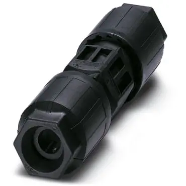 Cable connector, 4 pole, straight, 1.0-2.5 mm², cable Ø 6 to 11 mm, IP66/IP68/IP69K, 1403838 - 1