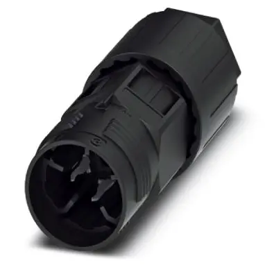 Cable connector, 4 pole, straight, 2.5-6.0 mm², cable Ø 9 to 14 mm, IP66/IP68/IP69K, 1410415 - 1