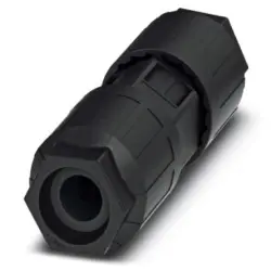 Cable connector, 4 pole, straight, 2.5-6.0 mm², cable Ø 12 to 20 mm, IP66/IP68/IP69K, 1410412