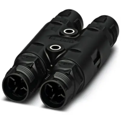 H-distributor, 2 pole, H shape, 0.5-1.5 mm², IP66/IP68/IP69K, 1414721 - 1