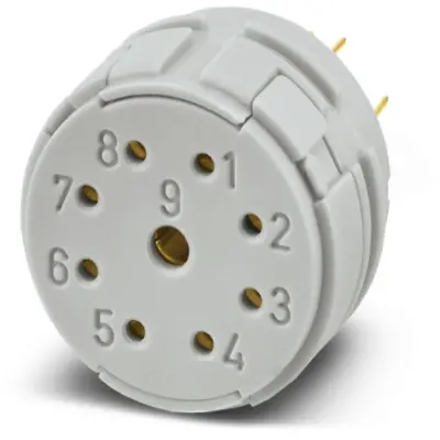 Contact insert for circular connector, 1596535 - 1
